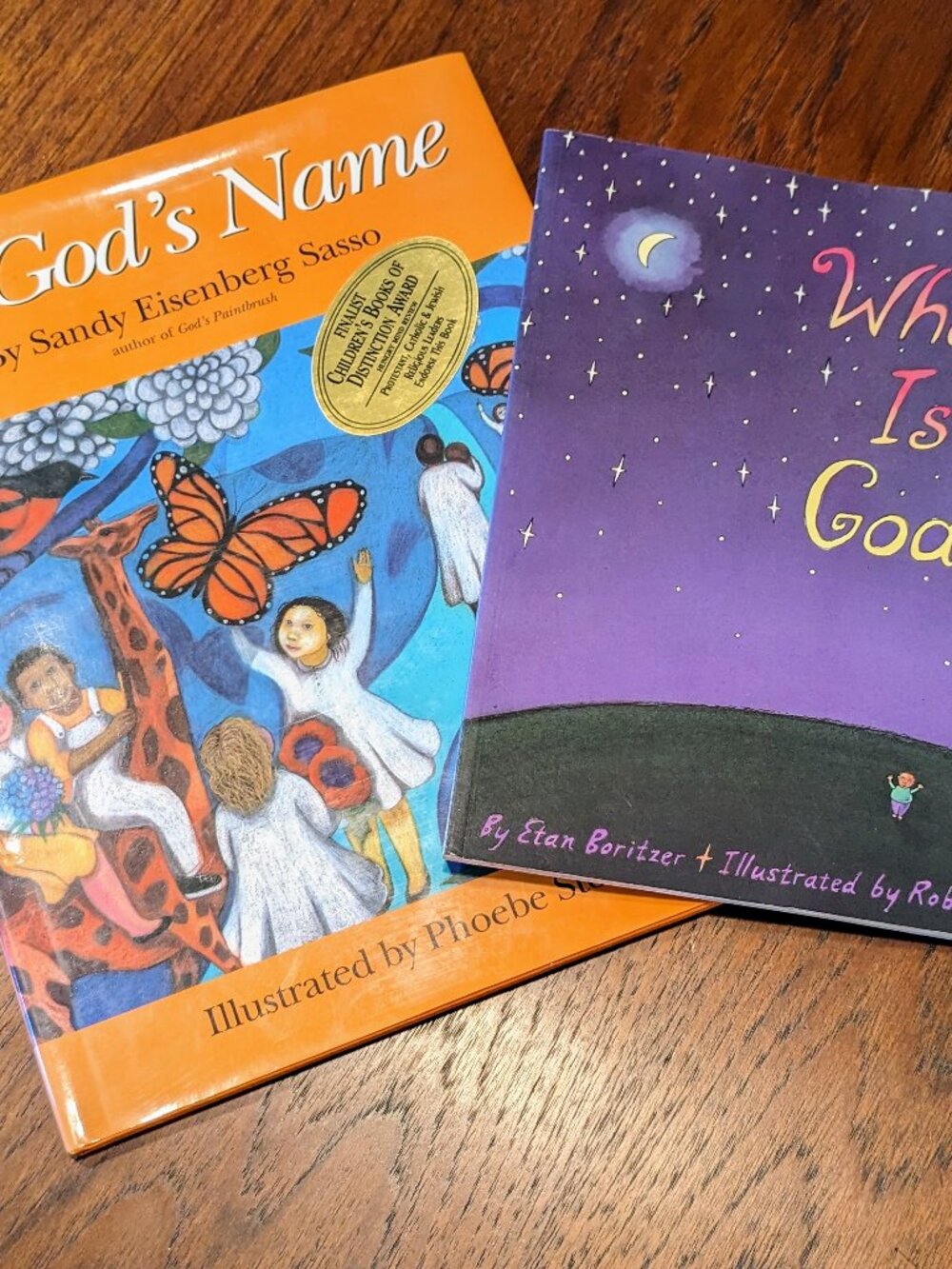 2 Children's Books to Help Explain God + Religion "What is God" & "In Gods Name"